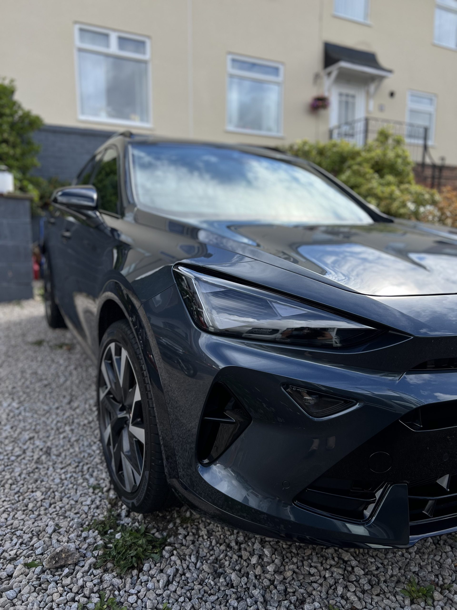 Cupra after a full mobile valet by Kaizen Cars Detailing in Chesterfield